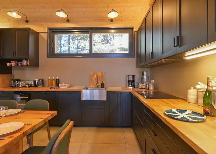 Avec Piscine Chalet La Plagne-Tarentaise